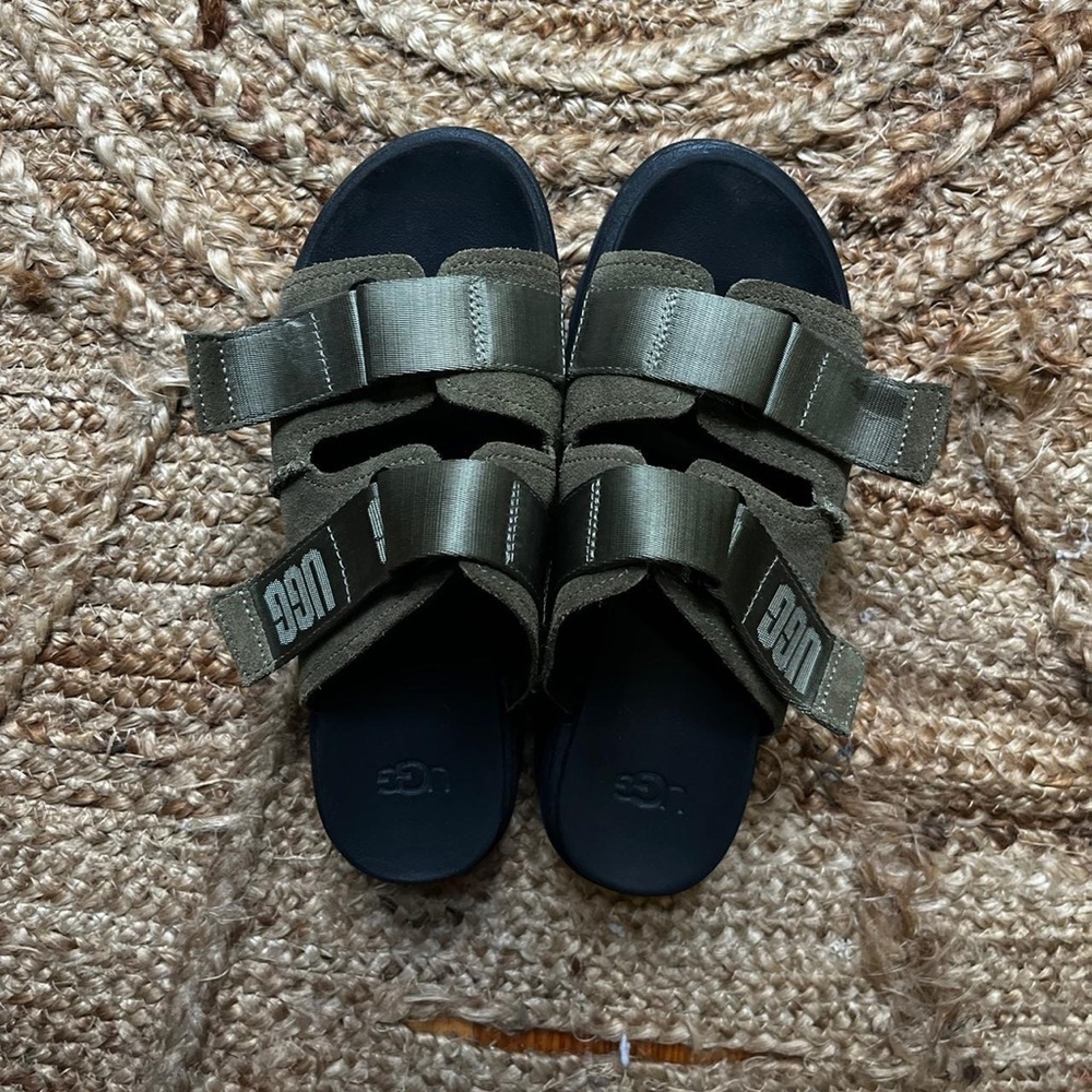 UGG Khaki Strap Sandals